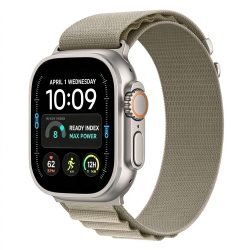 Λουράκι Υφασμάτινο Tech-Protect Nylon Pro για Apple Watch 44/45/46/49mm -  Titanium Olive