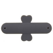 Silicone Sticker Phone Holder με Stand - Grey