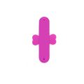 Silicone Sticker Phone Holder με Stand - Pink 