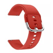 Λουράκι Σιλικόνης 20mm για Huawei Watch GT 3 42mm - Red