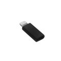 Green Lyca Μετατροπέας Lightning  USB-C female σε Lightning male OTG - Black