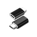 Αντάπτορας Στρογγυλός GREEN LYCA lightning σε OTG Type C - Black