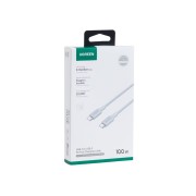 Καλώδιο Γρήγορης Φόρτισης UGREEN Braided 5A Max USB-C σε USB-C 100w 2m - Grey