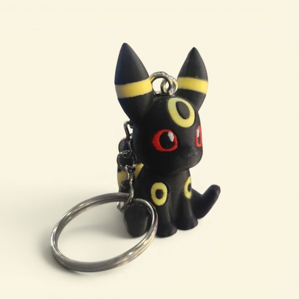 Pokémon 3D Printed Keychain - Umbreon