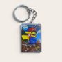 Μπρελόκ Acrylic Card Style: Pokémon - Mario Pikachu