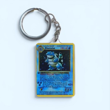 Μπρελόκ Pokemon Card Style Acrylic Collection Keychain - Blastoise