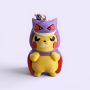Μπρελόκ 3D Printed: Pokémon - Poncho Pikachu Gengar