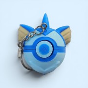 Pokemon 3D Printed Keychain Pokéball - Vaporeon