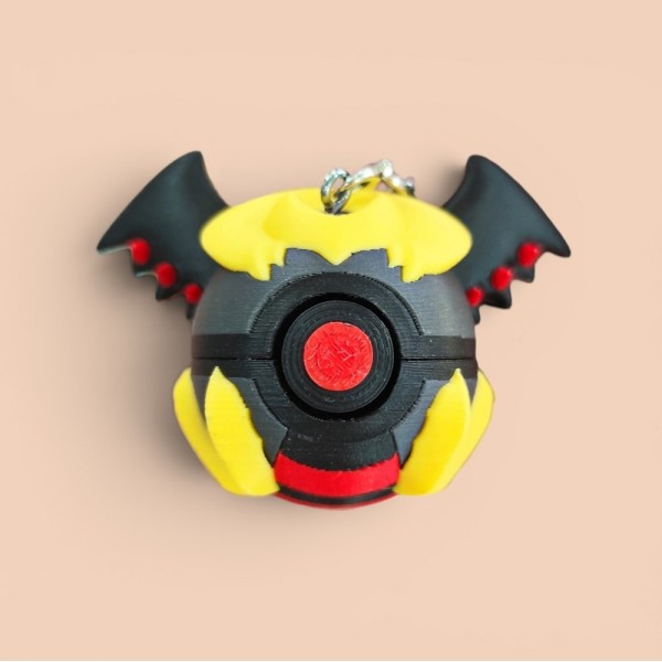 Pokemon 3D Printed Keychain Pokéball - Giratina