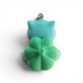 Μπρελόκ 3D Printed: Pokémon - Sitting Bulbasaur