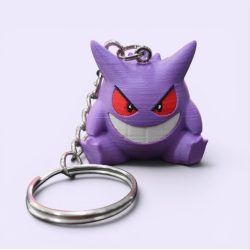 Μπρελόκ 3D Printed: Pokémon - Gengar