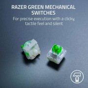 Gaming Μηχανικό Πληκτρολόγιο Razer Blackwidow V4 X Pokemon Kanto Starters με Mechanical διακόπτες και RGB φωτισμό (Αγγλικό US) - Μαύρο (Opened Box)