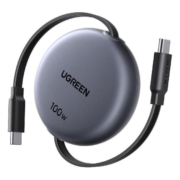Καλώδιο Γρήγορης Φόρτισης UGREEN USB-C σε USB-C 100W PD 1m - Gray