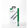 Καλώδιο Γρήγορης Φόρτισης UGREEN Braided 5A Max USB-C σε USB-C 100w 1m - Black