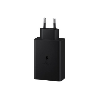 Φορτιστής Samsung με Θύρα USB-A και 2 Θύρες USB-C 65W Power Delivery - Black