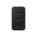 Φορτιστής Samsung με Θύρα USB-A και 2 Θύρες USB-C 65W Power Delivery - Black