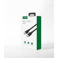 Καλώδιο Ugreen US286 USB-C σε USB-C 60W PD 1m - Black