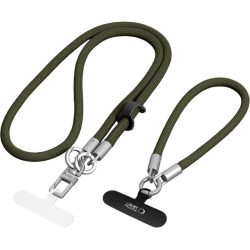 Λουράκι Κινητού Tech-Protect Rope Crossbody & Wrist - Olive Green