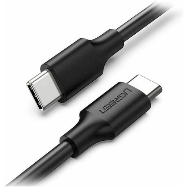 Καλώδιο Ugreen US286 USB-C σε USB-C 60W PD 1m - Black