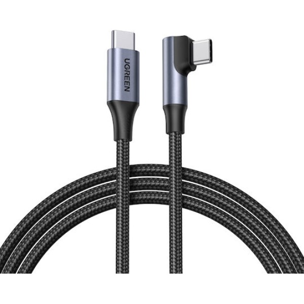 Καλώδιο Ugreen L534 USB-C σε USB-C 240W PD 1m - Black