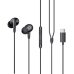 Ακουστικά με Βύσμα USB-C Edifier In-ear Handsfree  - Black