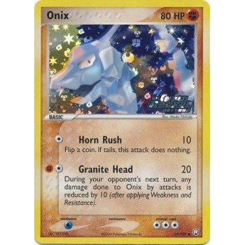 Onix (EX Team Rocket Returns 69) (Stamped Holo) English - Excellent