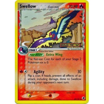 Swellow δ Delta Species (EX Dragon Frontiers 40) (Stamped Holo) English - Near Mint
