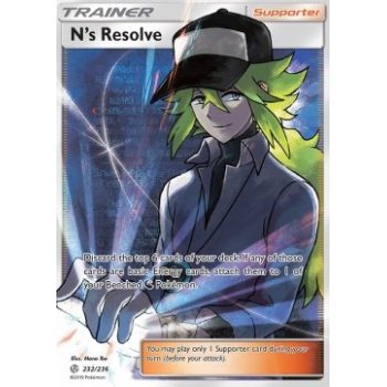 N”s Resolve (Cosmic Eclipse 232/236) (Ultra Rare) English - Near Mint