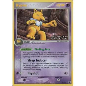 Hypno (EX Delta Species 23) (Stamped Holo) English - Near Mint