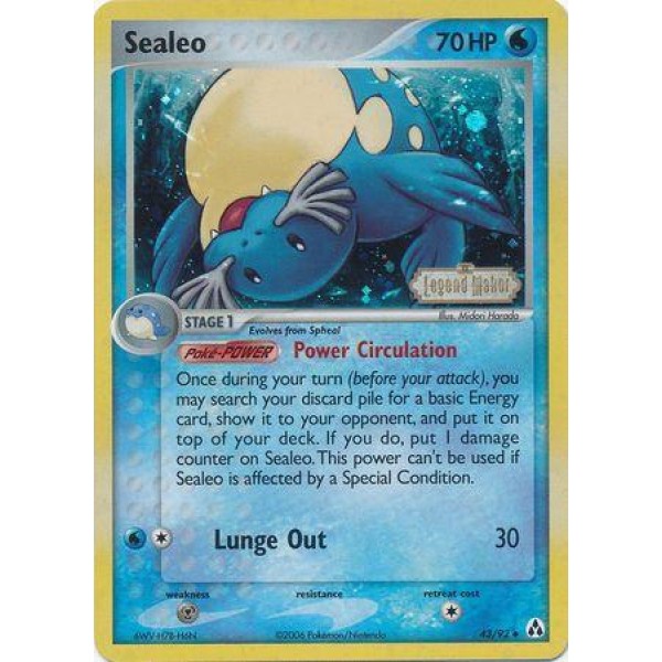 Articuno (Fossil 17/62) (Rare) English - Near Mint