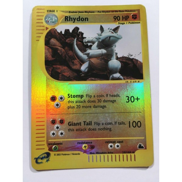 Rhydon (Skyridge 29/144) (Reverse Holo) English - Near Mint
