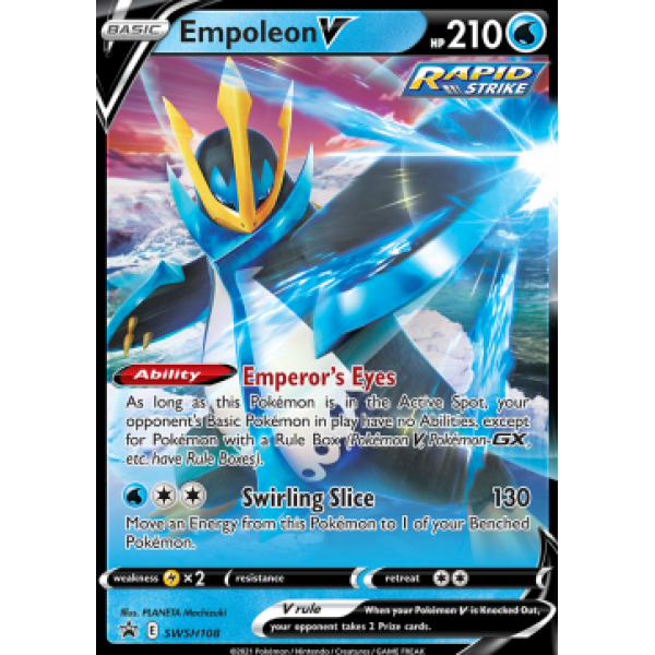Empoleon V (SWSH Black Star Promos 108/307) (Promo) English - Near Mint