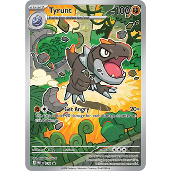 Tyrunt (MEP Black Star Promos 070) (Promo) English - SEALED
