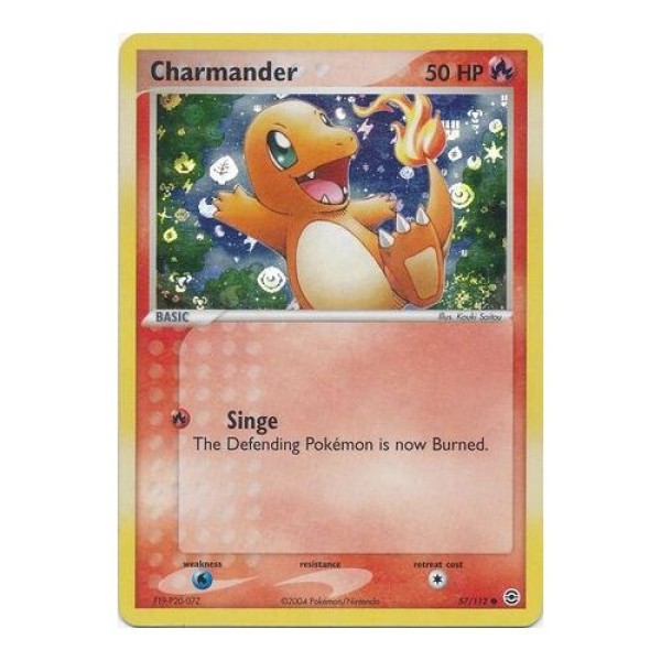 Charmander (EX FireRed LeafGreen 57) (Holo) English - Near Mint