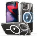 Θήκη Σιλικόνης ESR Classic Hybrid with Stash Stand HaloLock MagSafe για iPhone 15 Pro - Clear 