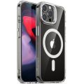 Θήκη Σιλικόνης ESR Classic Hybrid with Stash Stand HaloLock MagSafe για iPhone 15 Pro - Clear 