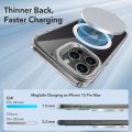 Θήκη Σιλικόνης ESR Classic Hybrid with Stash Stand HaloLock MagSafe για iPhone 15 Pro - Clear 