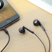 Ακουστικά Ενσύρματα Hoco DM6 Maya In-ear Handsfree με με Βύσμα 3.5mm - Μαύρο