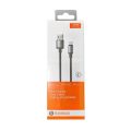 Καλώδιο Φόρτισης BUDIBUDI braided 1m USB to Lightning - Black