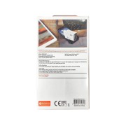 Φορτιστής BUDIBUDI 2-Port με 1 Θύρα USB-Α (35W GaN) & 1 θύρα USB-C (45W) Fast Charger - White