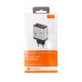 Φορτιστής BUDIBUDI 2-Port με 1 Θύρα USB-Α (35W) & 1 θύρα USB-C (35W) Fast Charger - White