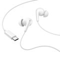 Ακουστικά με Βύσμα USB-C Edifier In-ear Handsfree  - White 