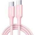 Καλώδιο Ugreen USB-C σε USB-C 100W PD 1m - Pink