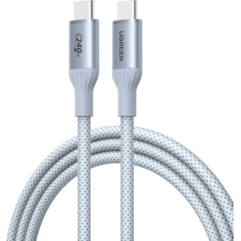 Καλώδιο Ugreen L534 USB-C σε USB-C 240W PD 2m - Light Gray