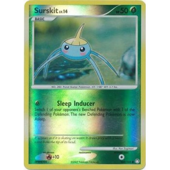 Surskit Lv.14 (Holo) (Mysterious Treasures 104/123) (Reverse Holo) English - Good