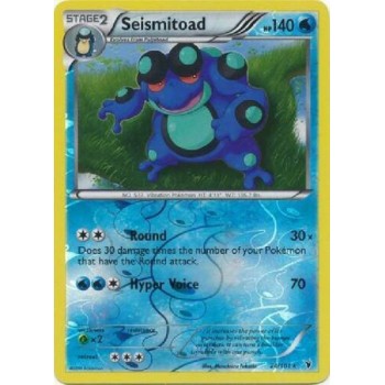 Seismitoad (Noble Victories 24/101) (Reverse Holo) English - Excellent