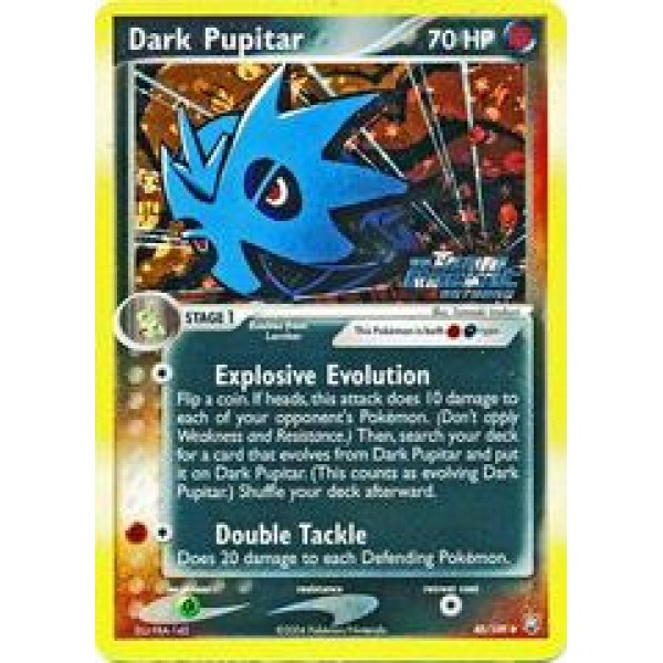 Dark Pupitar (EX Team Rocket Returns 40) (Stamped Holo) English - Good