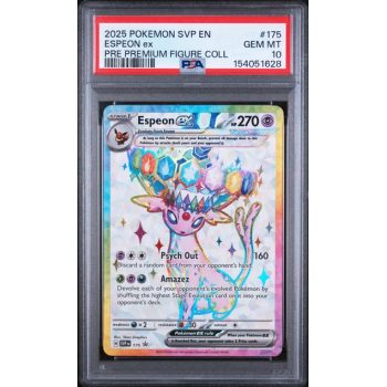 Espeon EX #175 - SV Black Star Promo 2025 - Premium Figure Collection Promo - PSA 10 GEM MINT - English