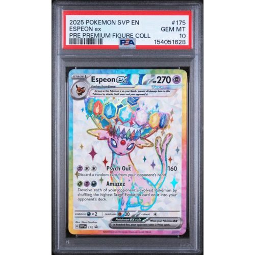 Espeon EX #175 - SV Black Star Promo 2025 - Premium Figure Collection Promo - PSA 10 GEM MINT - English