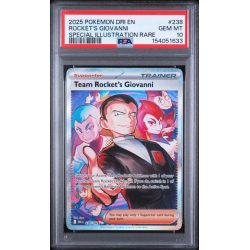 Team Rocket”s Giovanni #238 - Destined Rivals 2025 - Special Illustration Rare - PSA 10 GEM MINT - English